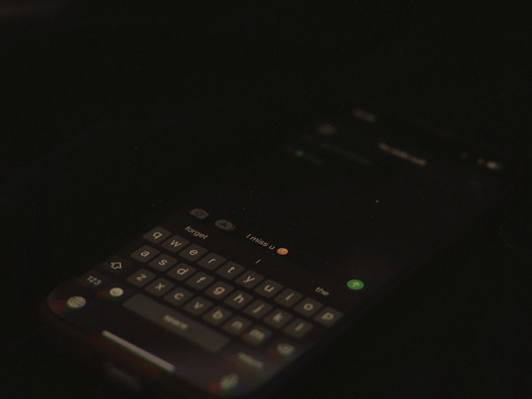 Two smartphones connected by encrypted data stream