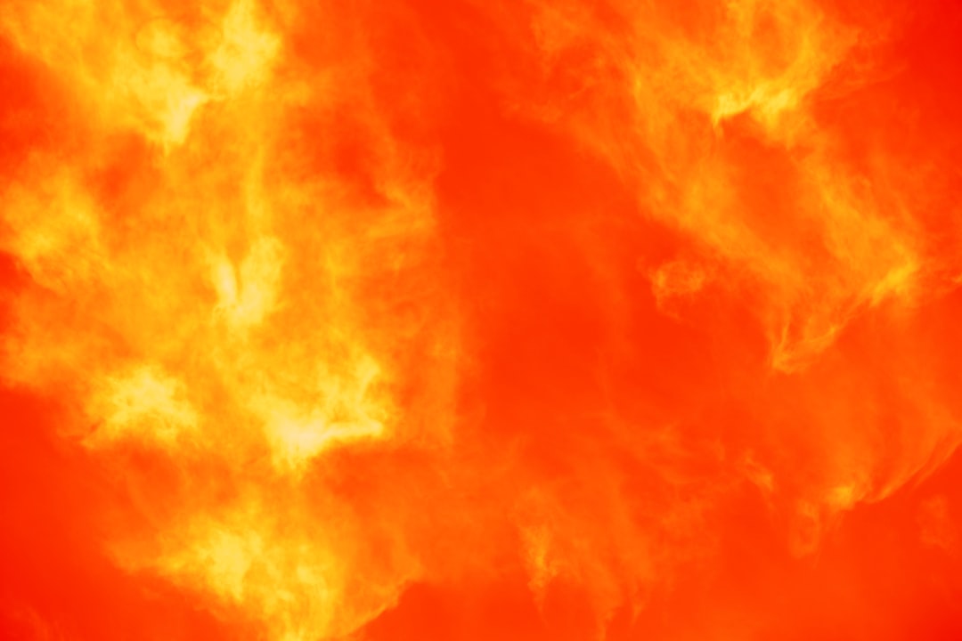 Solar flare erupting from the Sun's surface