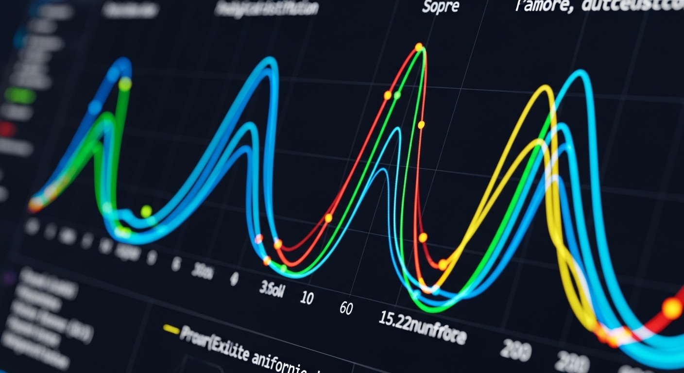 Statistical probability graphs used in text analysis