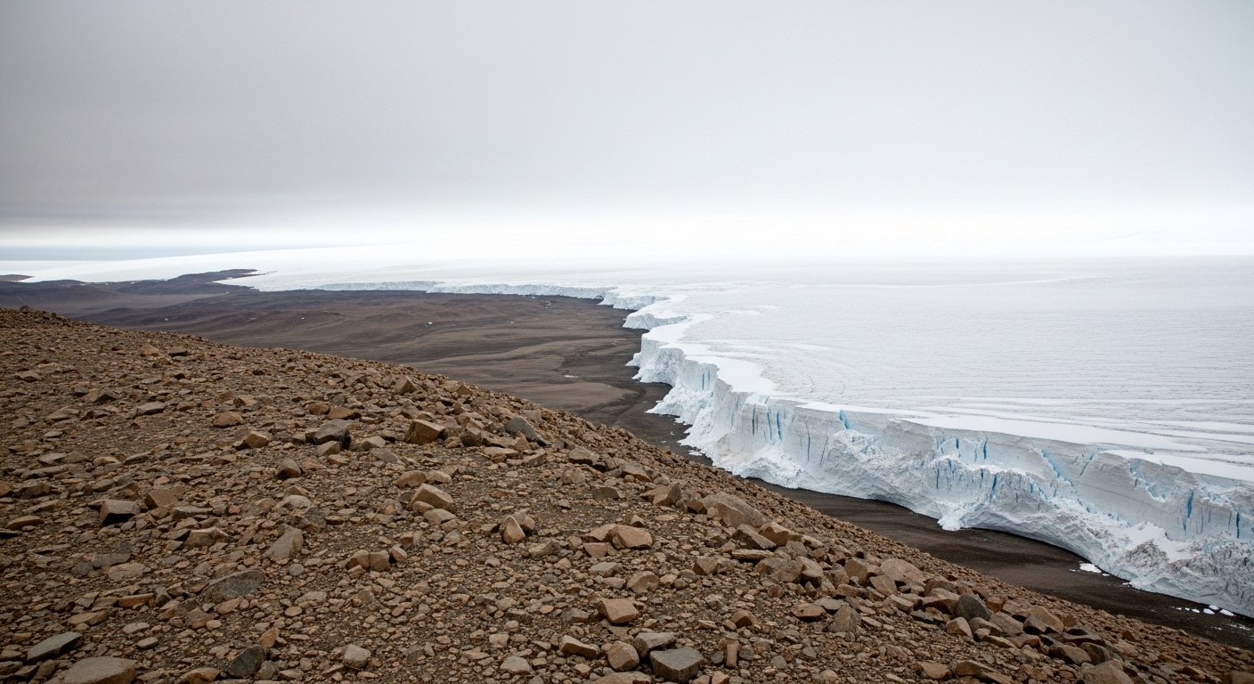 McMurdo Dry Valleys barren Antarctic landscape