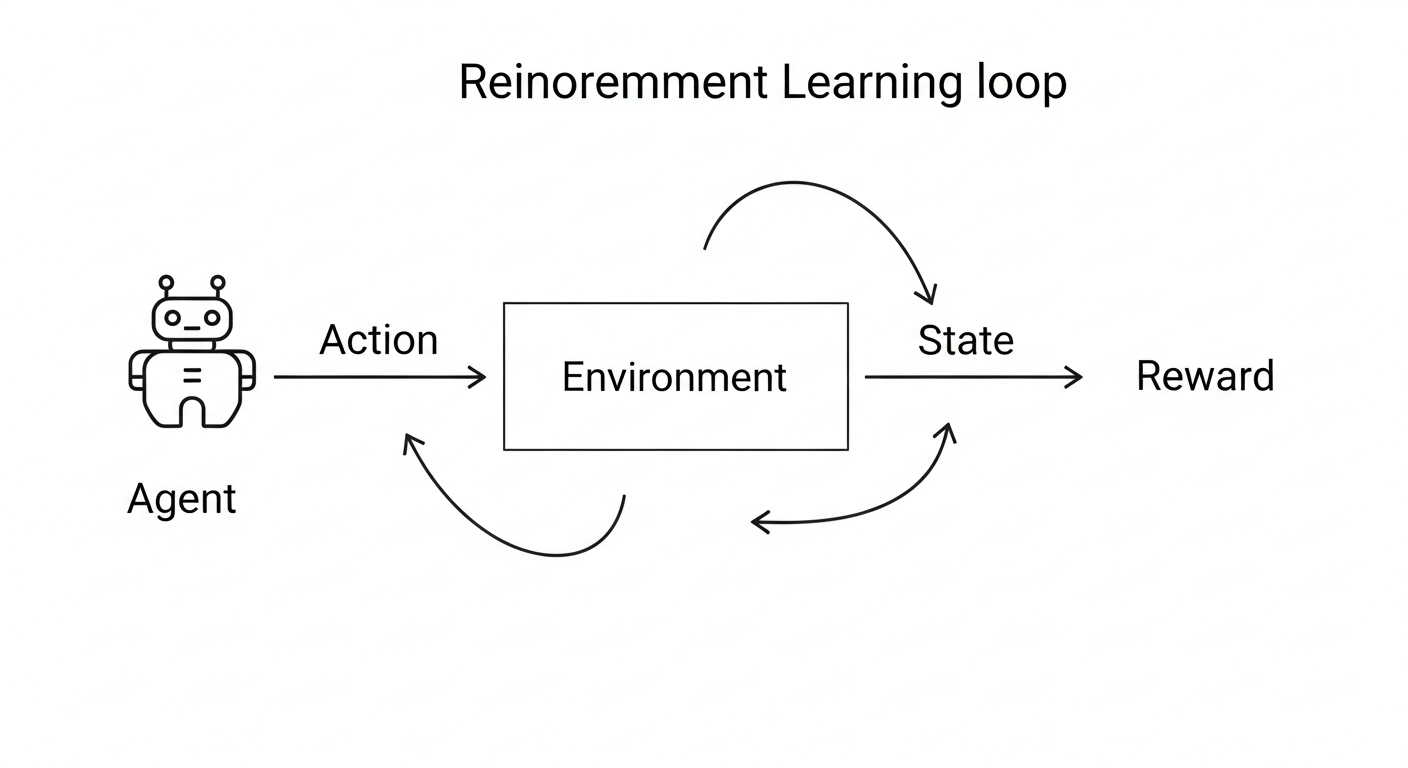 Reinforcement learning feedback loop diagram