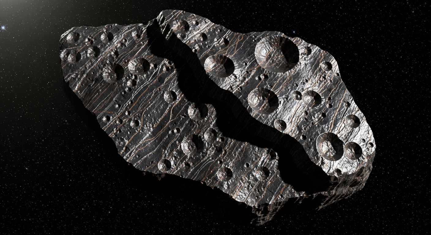 Kleiner Gesteinsbrocken im Weltraum, Meteoroid