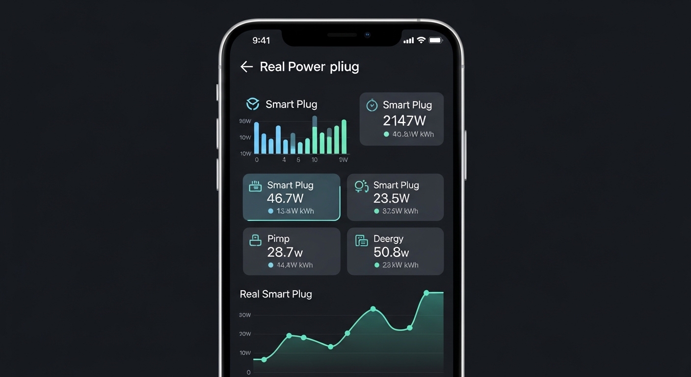 Application de gestion des prises connectées sur smartphone