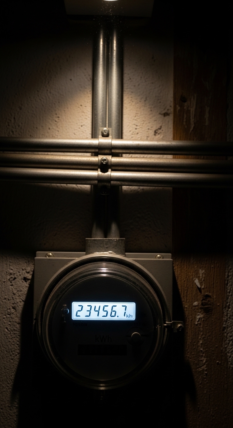 Compteur électrique enregistrant la consommation en veille