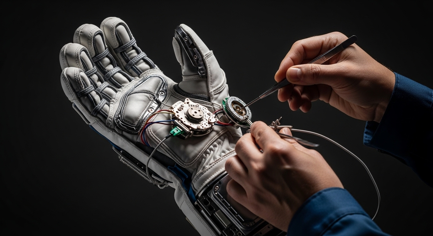 Spacesuit glove dexterity testing