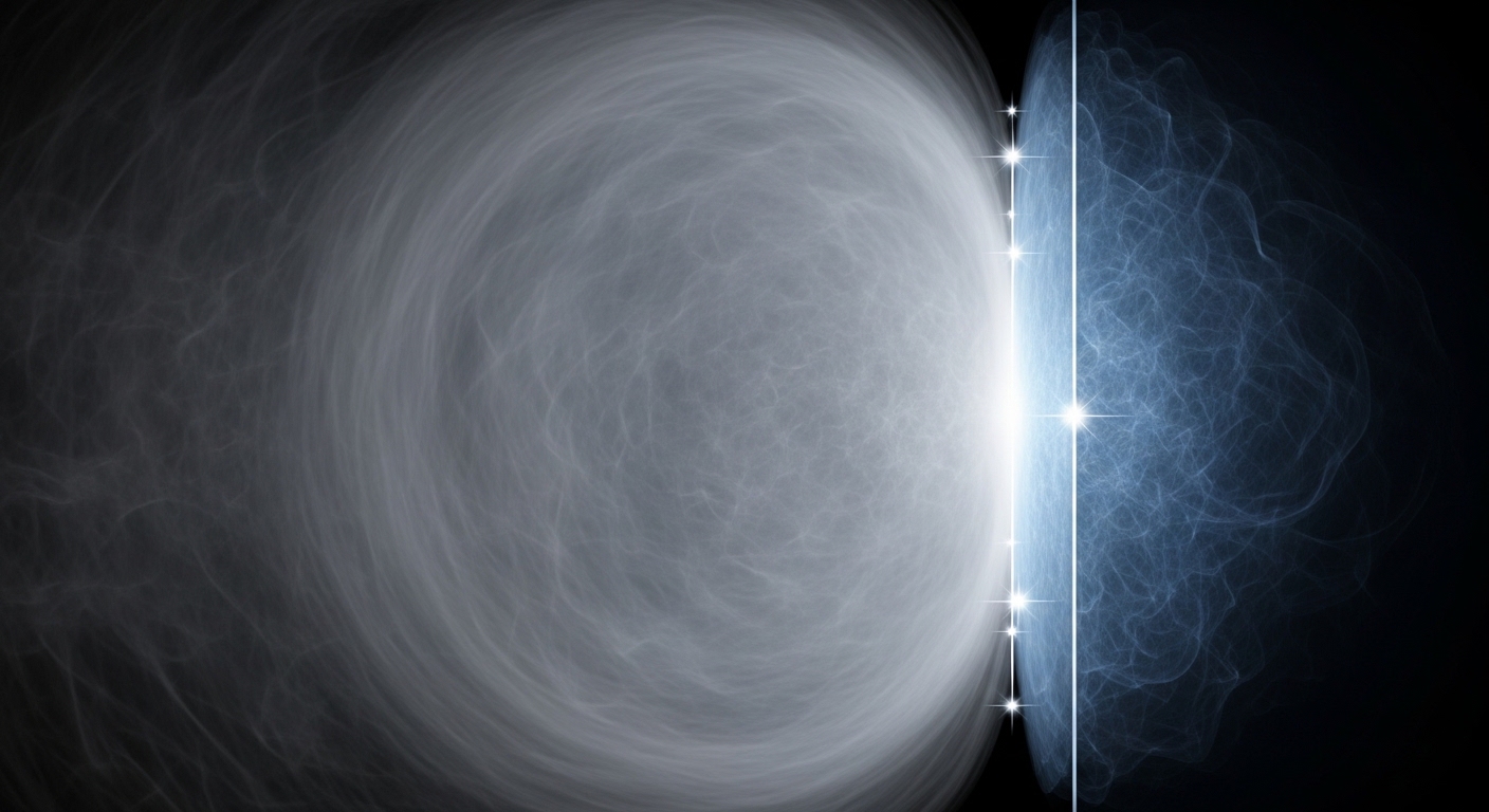 Visualisasi proses reionisasi kosmik oleh bintang pertama