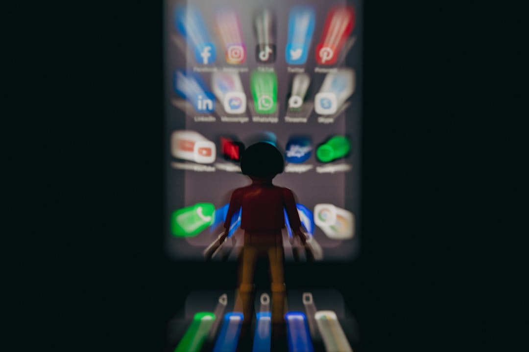 Smartphone mit digitalem Schutzschild