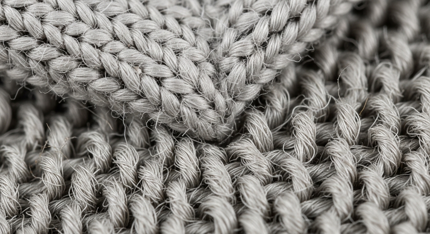 Close-up of wool socks on synthetic carpet surface