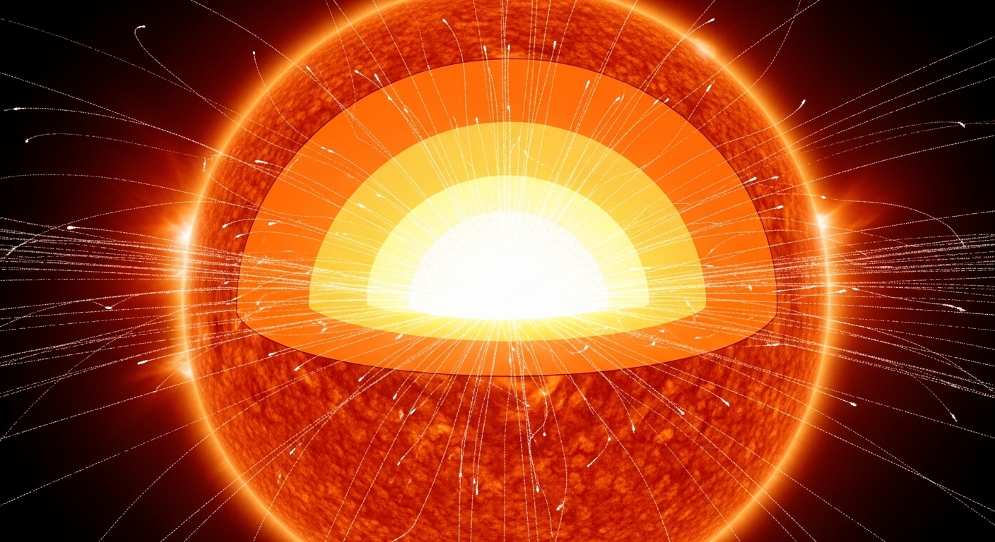 Sơ đồ neutrino sinh ra từ lõi Mặt Trời