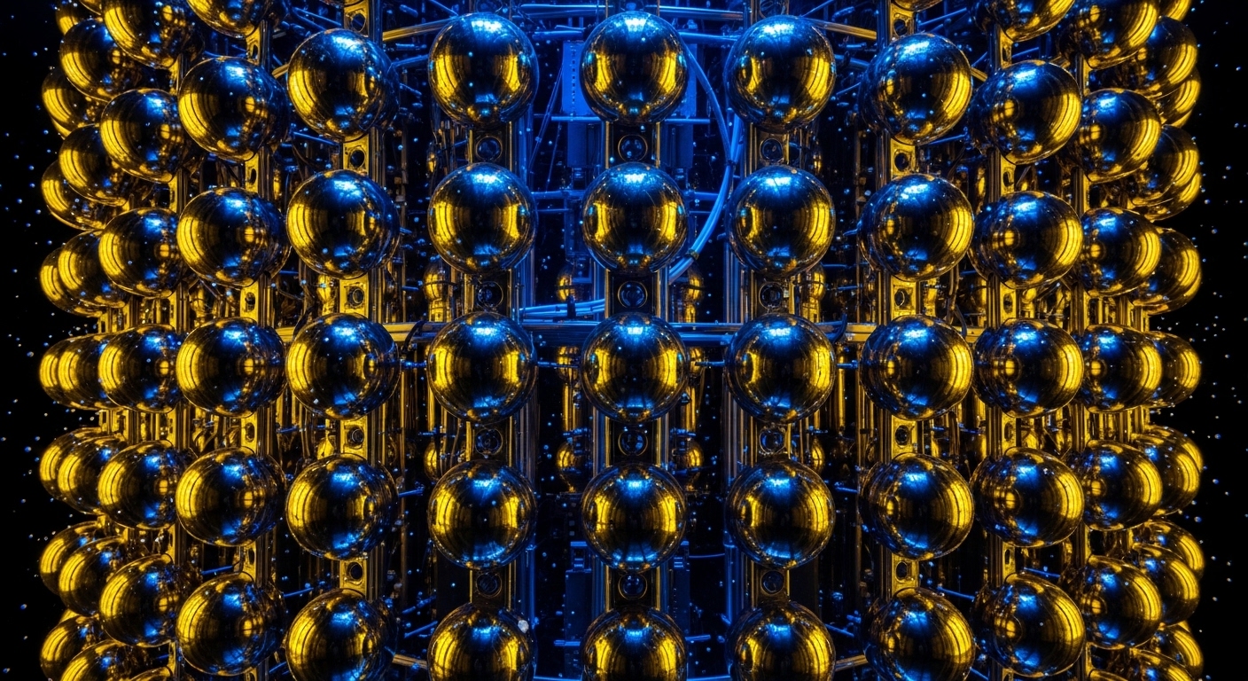 Bên trong máy dò hạt neutrino Super-Kamiokande