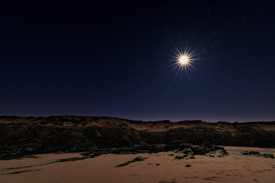 Exoplanet orbiting a distant star in deep space