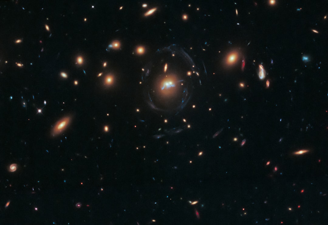 Champ de galaxies profondes dans l'univers