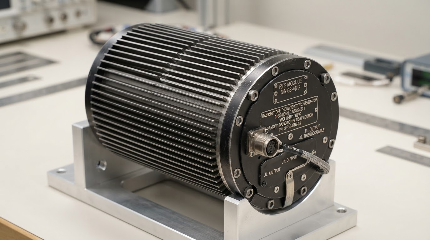 RTG power unit close-up detail