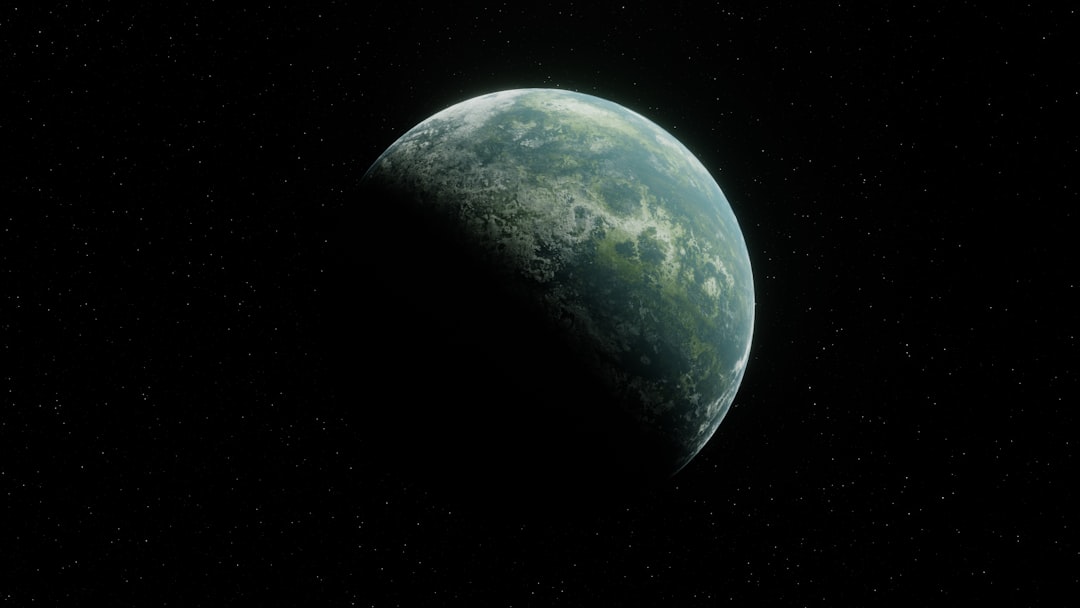 Rogue planet drifting alone through deep space